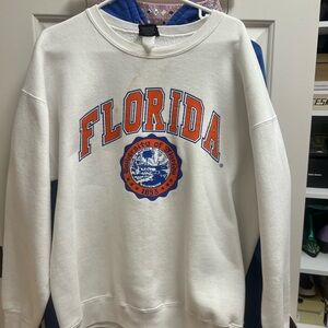University of Florida White Crewneck